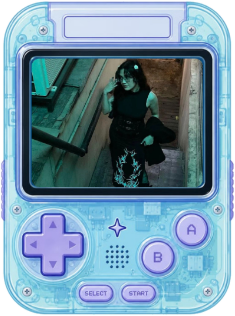 Blue gameboy